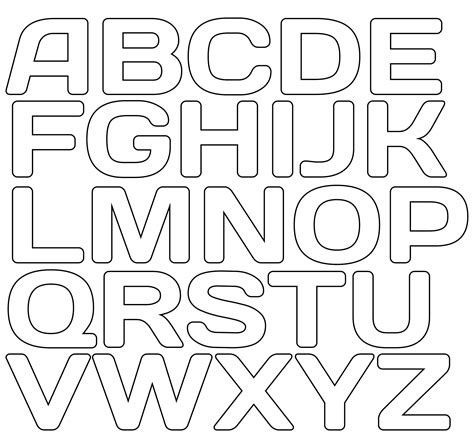 free printable alphabet stencils.